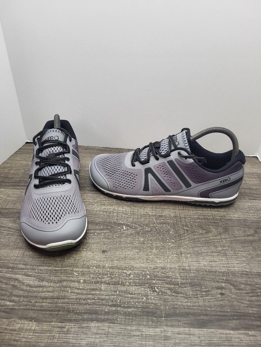 Xero Shoes HFS II Gray Mesh Shoes Sneakers Barefoot Minimalist Women's 9